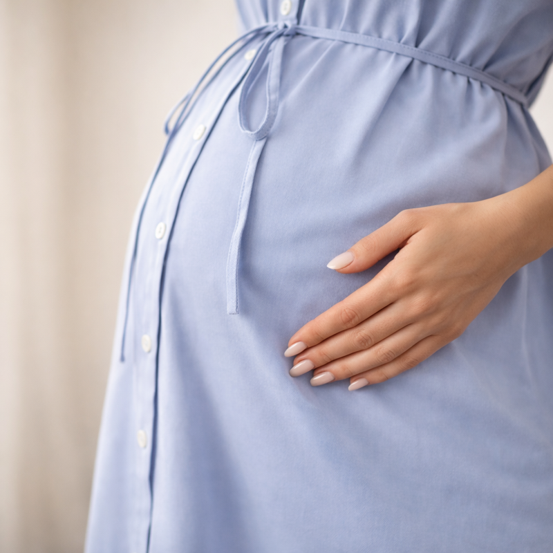 <p>Licht en ademend materiaal dat zacht aanvoelt op de huid.</p>