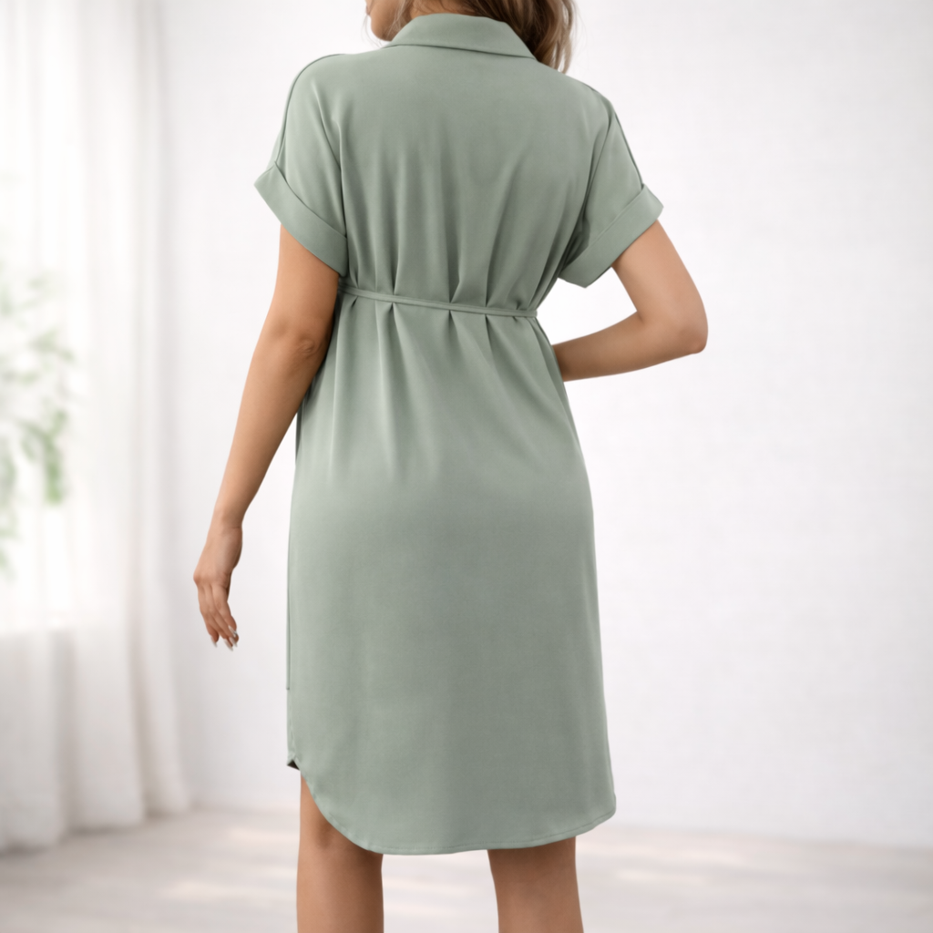 Zwangerschaps Blouse Jurk